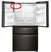 Refrigerator Model and Serial Number Location