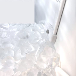 It is important to make sure that the bin sensor is not blocked by the ice scoop or any other items that may be in the bin.&nbsp;