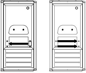 If the door swing was reversed during installation check to make sure the door catch was also reversed. &nbsp;